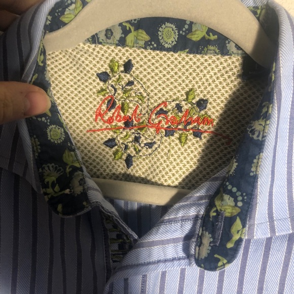 Robert Graham mens button down - Picture 2 of 4